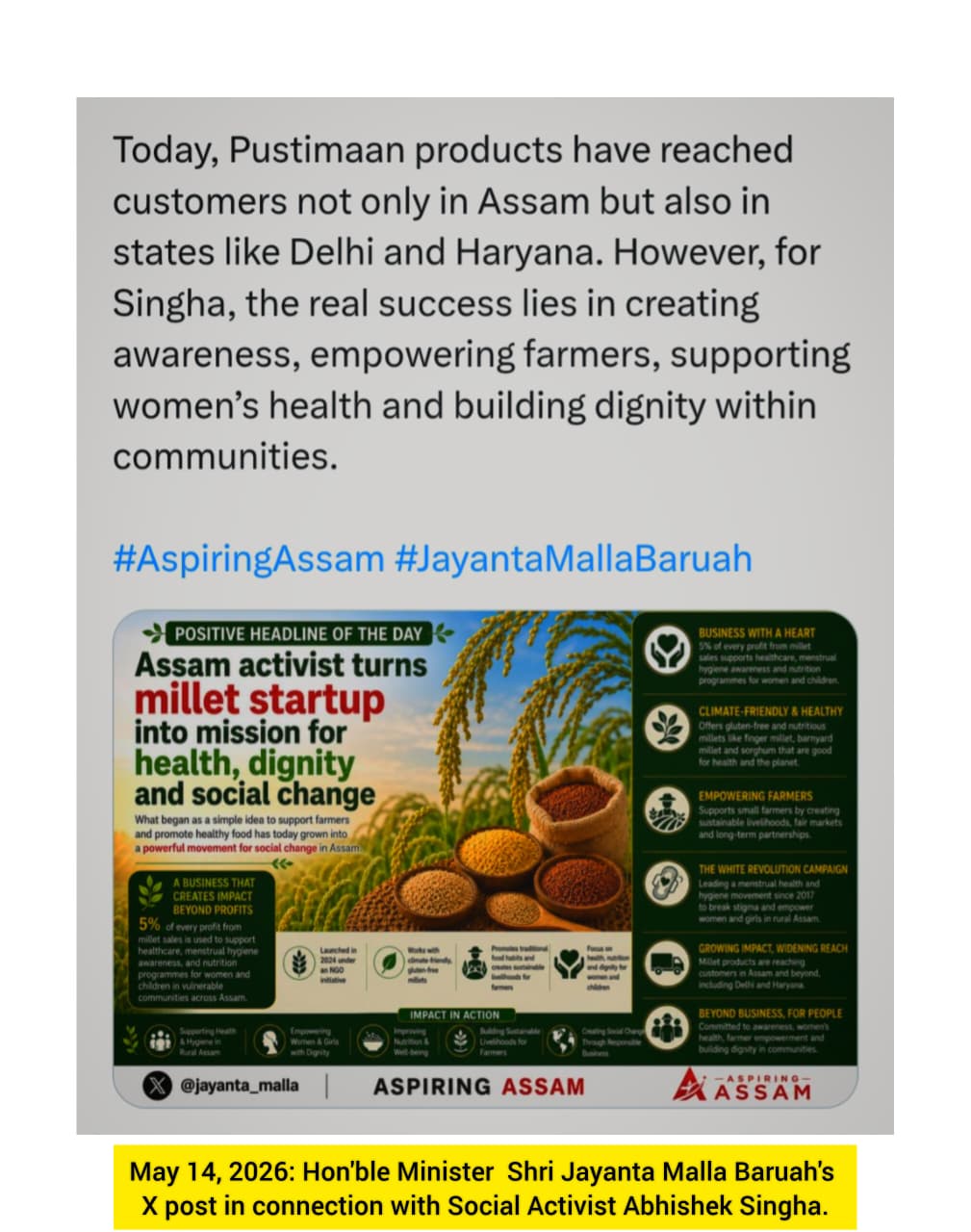 Millets Start-Up Photo 2